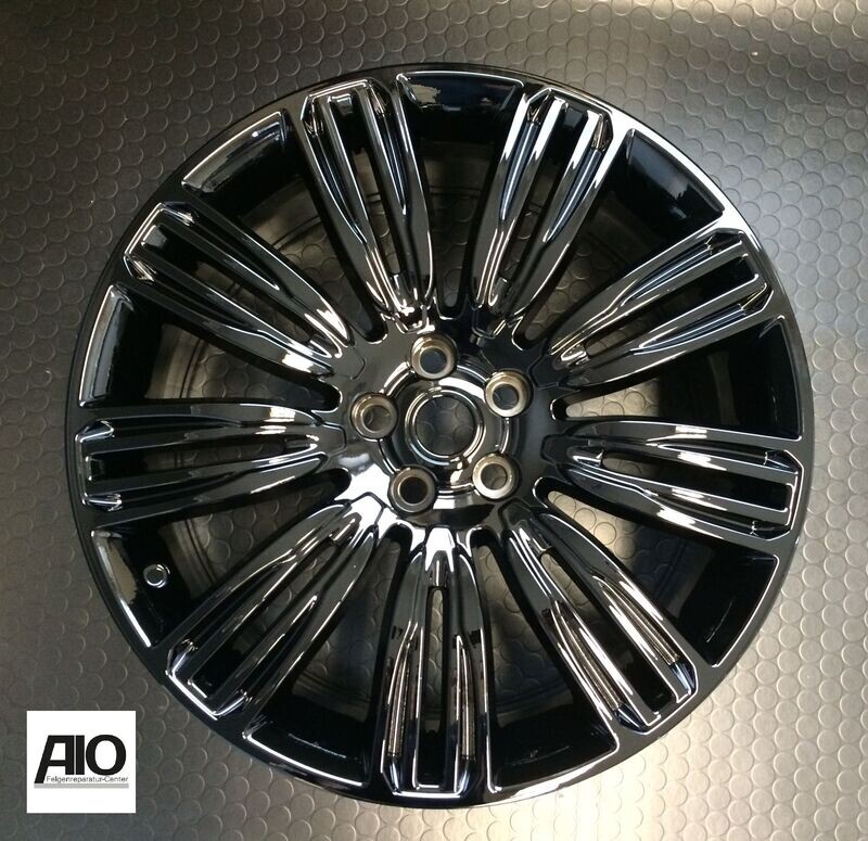 LF1 Original Land Rover Felge JK6M-1007-EA  "STYLE 9012" 10-Speiche Schwarz - Range Rover IV (L405) / Sport 2 (L494)