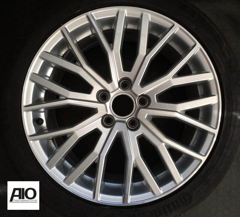LF1 Original Audi Felge 8S0601025G
 - 10 Y Speichen Design Silber HGG - TT/TTS/TTRS Typ 8S FV Coupe/Roadster