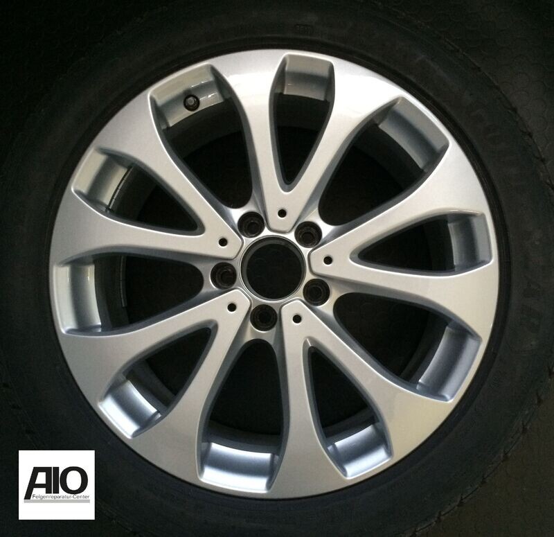 LF1 Original Mercedes Benz Felge A2134011100 – 10-Speichen-Rad Silber – E-Klasse S213