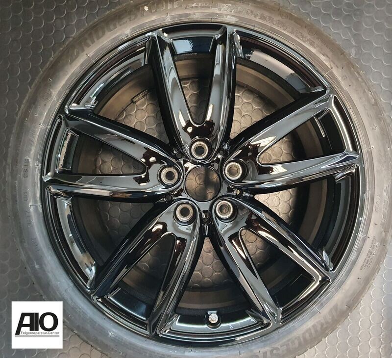 LF1 Original Mini Felge 6887613 - JCW Grip Spoke 815 Schwarz – F54 Clubman