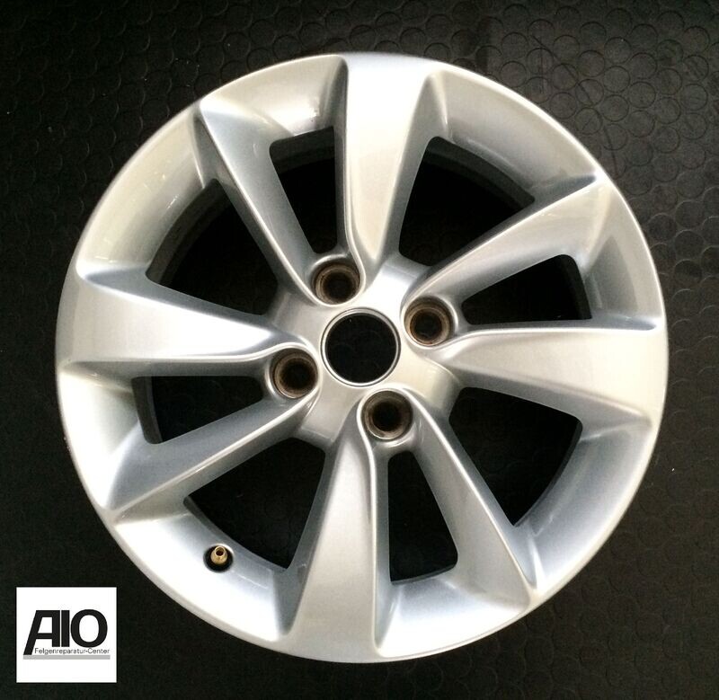 LF1 Original Felge Opel OP099 K3 ABCJ - 4-Doppelspeichen-Design Silber - ADAM 2013-2018 / Corsa E 2014-2019