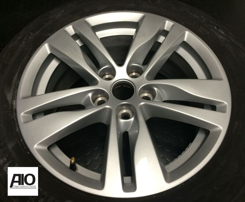 LF1 Original Opel  Felge 39201707 - 5-Doppelspeiche Silber - Astra K