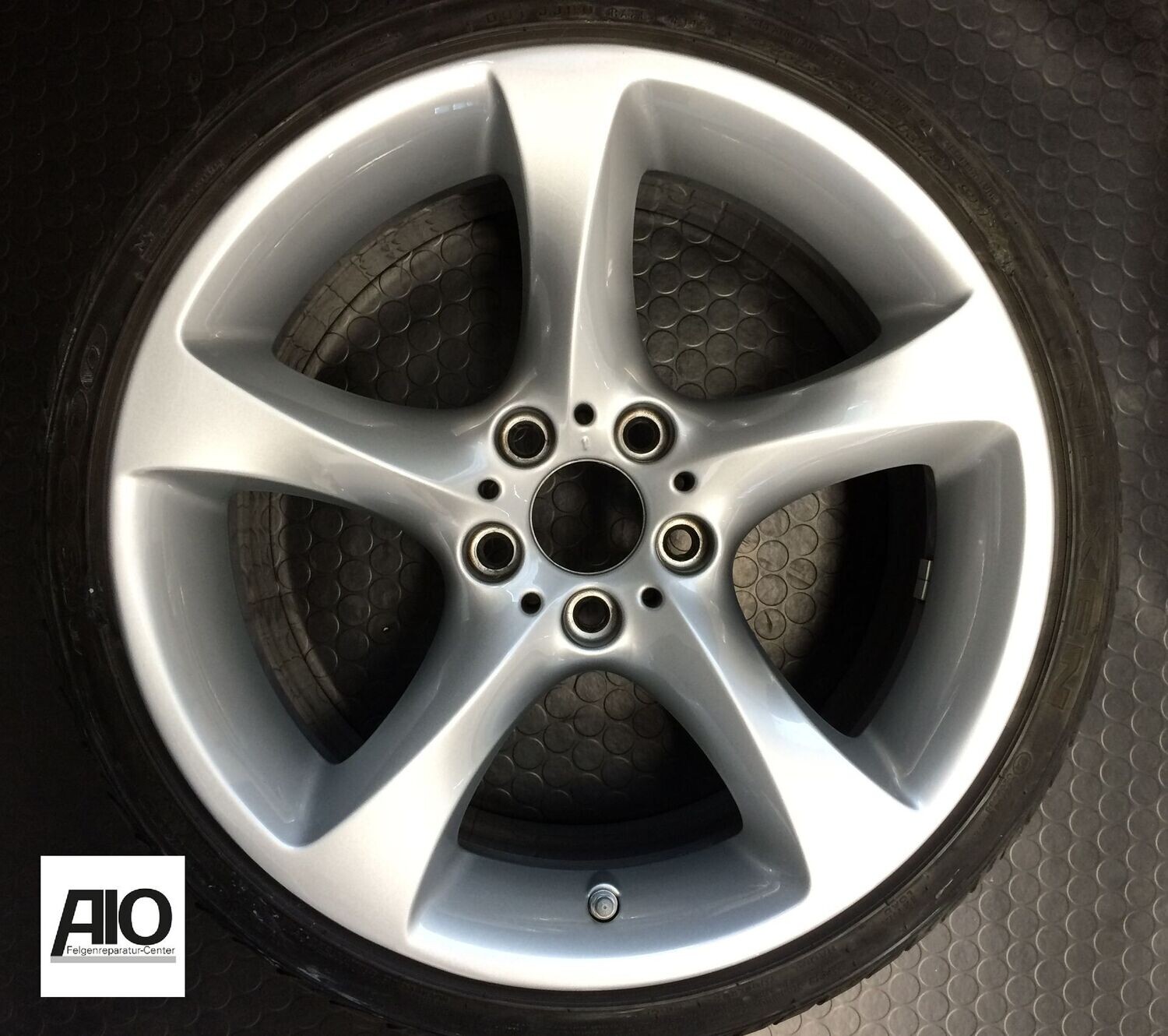 LF1 Original BMW Felge 36116779659 - Styling 230 Sternspeiche Silber HA - 3er Typ E90/E91/E92/E93 von 2005-2013