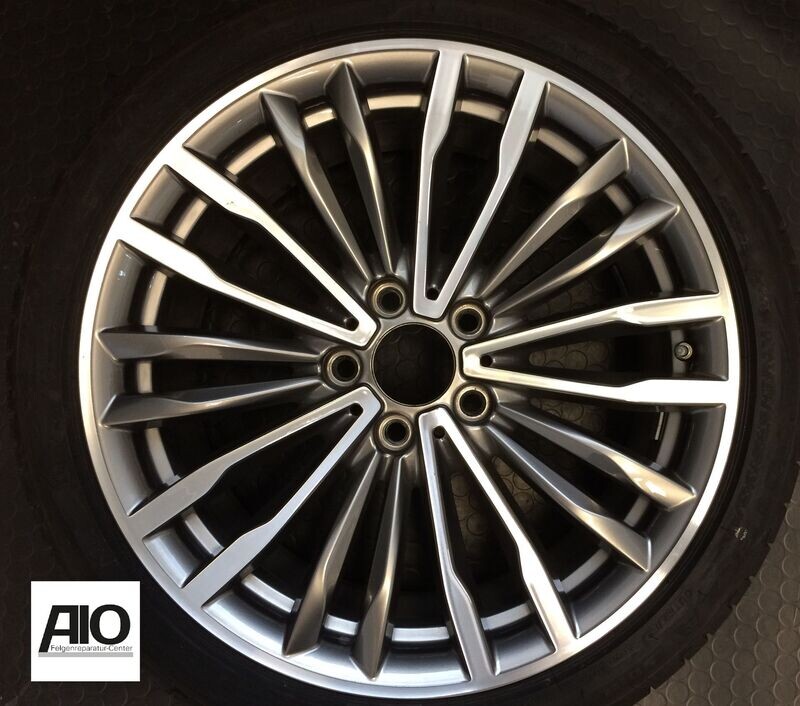 LF1 Original BMW Felge 36116877137- 708 Vielspeiche Grau HGG HA - 3er Typ F30 F31 / 4er Typ F32 F33 F36