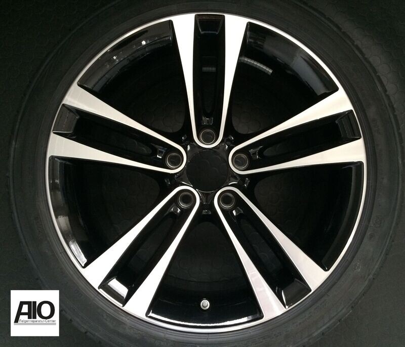 LF1 Original BMW Felge 36116882588 - Styling 397 Doppelspeiche Schwarz HGG - 3er GT Typ F34 von 2013-2020
