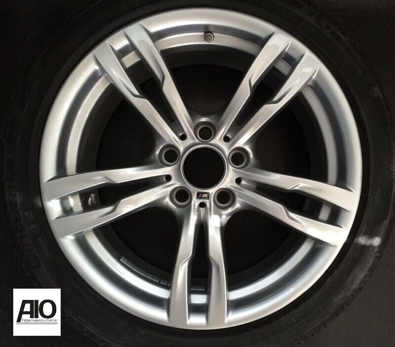 LF1 Original BMW Felge 7846778  - 5 Doppelspeichen Design M441 Silber VA - 3er Typ F30 / F31 / F34 - 4er Typ F32 / F33 / F36