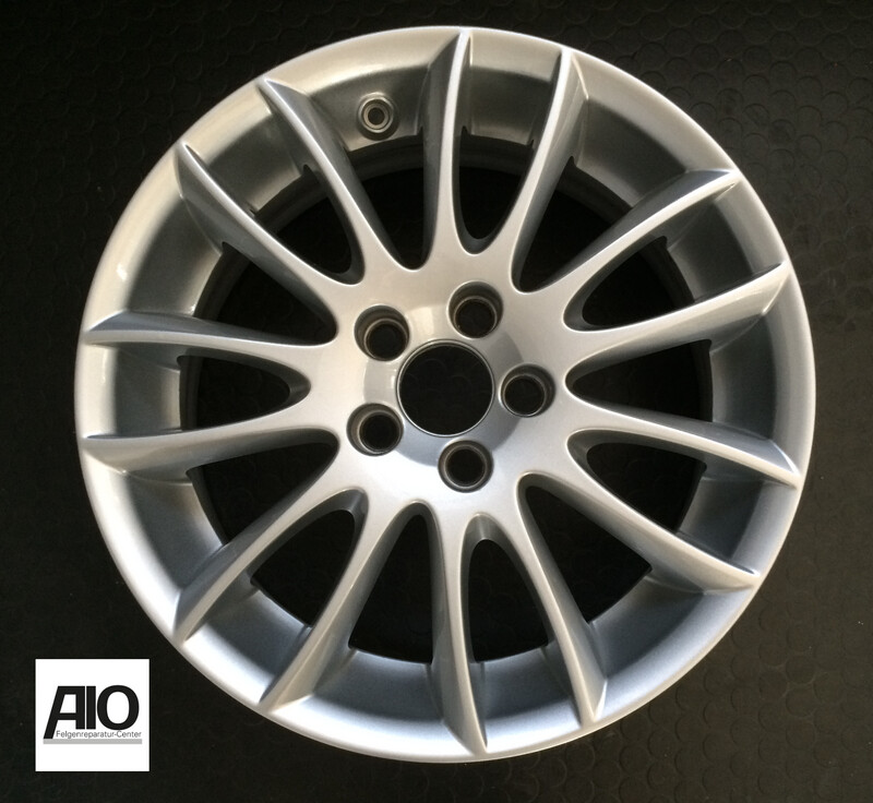 LF1 Original Volvo Felge 9466833 - "Sadira" 7-Doppelspeichen Design Silber – S60, V60, V70, S80, C70