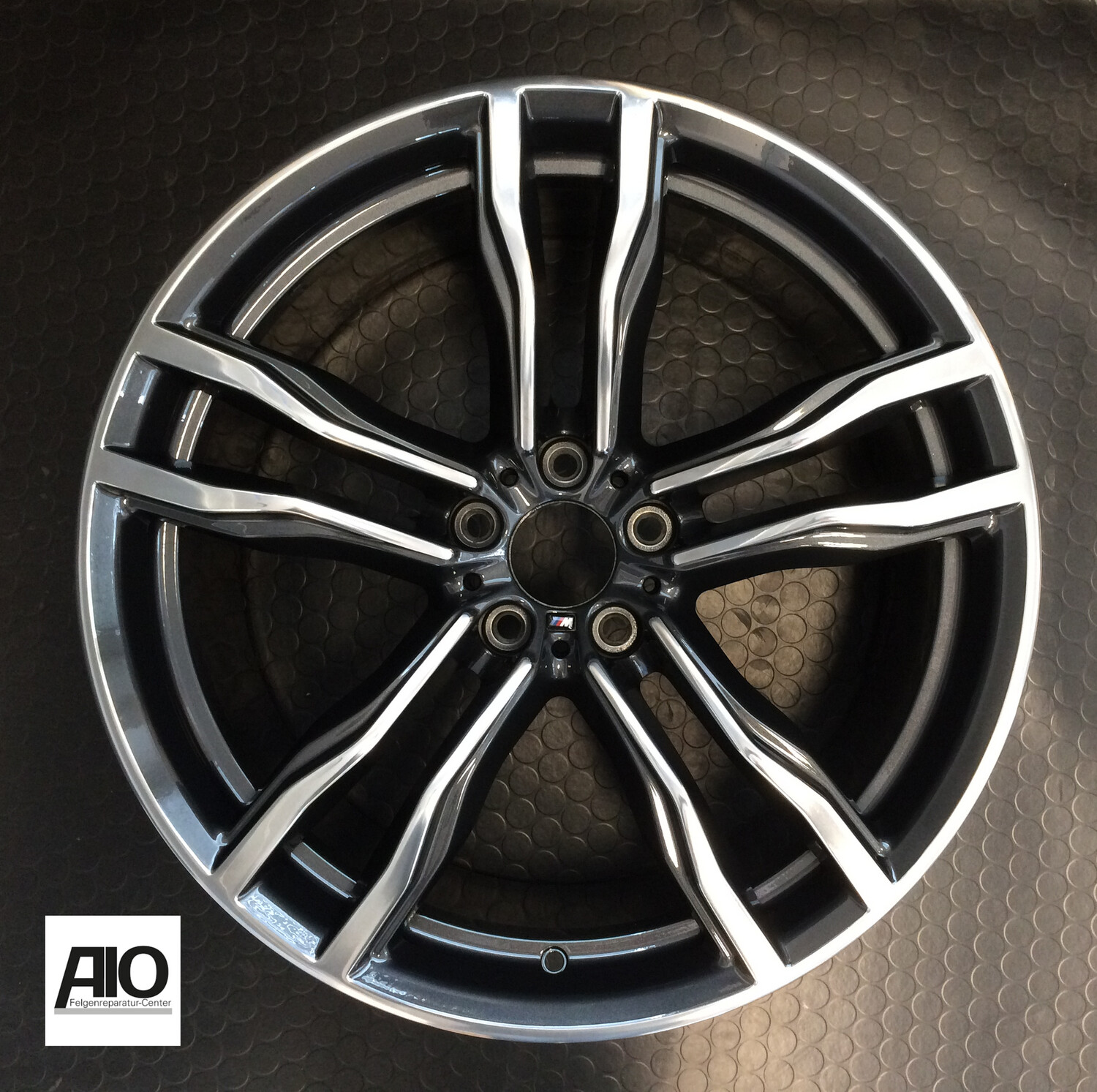 LF1 Original BMW Felge 2284653 - Styling 612 M Doppelspeiche Grau HGG  - X5/X5M Typ  F15/F85 + X6 / X6M Typ F16/F86