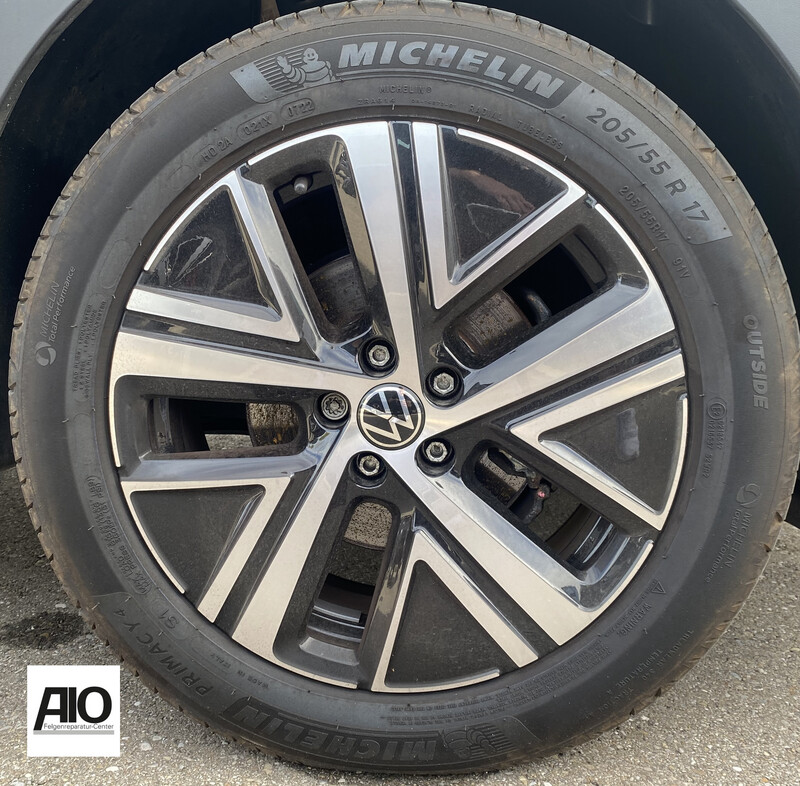 LF1 Original VW Felge 2G7601025C – V-Speichen-Design Schwarz HGG– T-Cross / Taigo