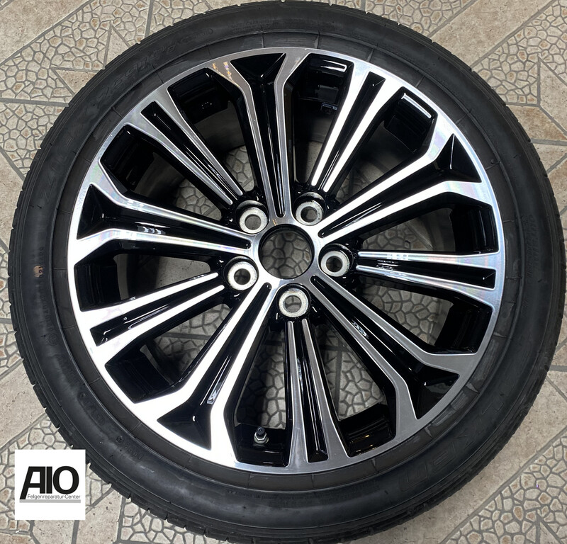 LF1 Original Toyota Felge - CMS-1029 Vielspeichen Design Schwarz HGG - Corolla Typ E210 ab 2018 - + Avensis