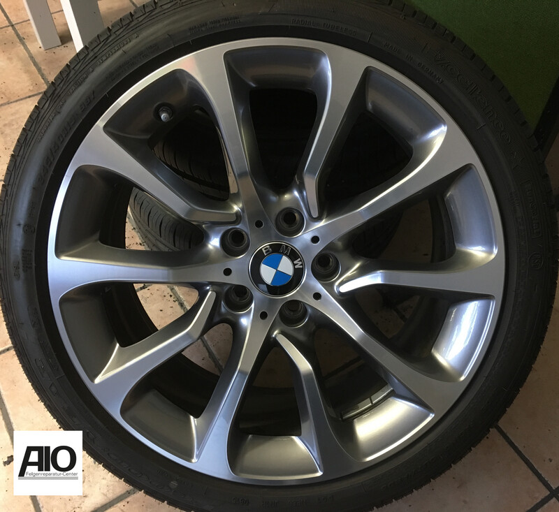 LF1 Original BMW Felge 6857666 - 453 Turbinenstyling  Grau HGG VA - 5er Typ F10 F11 / 6er F12 F13 F06