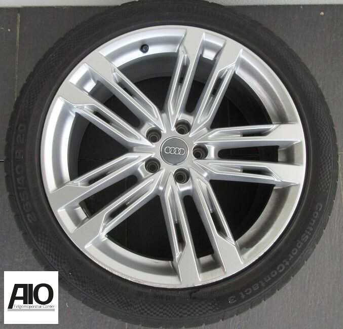 LF1 Original Audi Felge 4N0601025P - 5-Parallelspeichen-Design Silber - A8 / S8 Typ 4N D5 ab 2017-