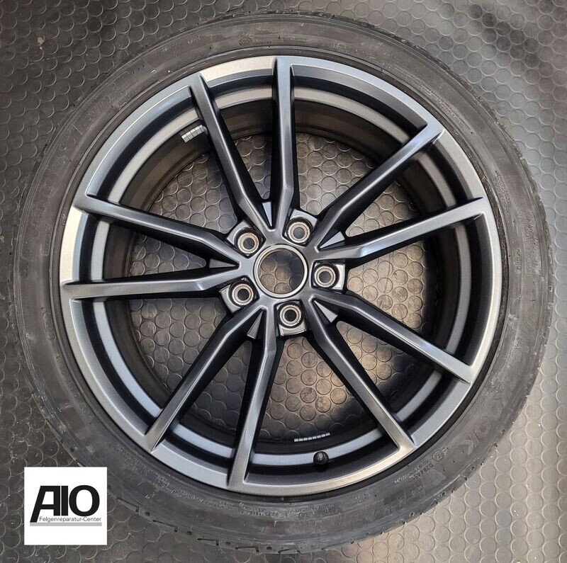 LF1 Original VW Felge 5G0071498A - Pretoria 5-Doppelspeichen Design Grau – Golf 7 AU ab 2013 - 2021