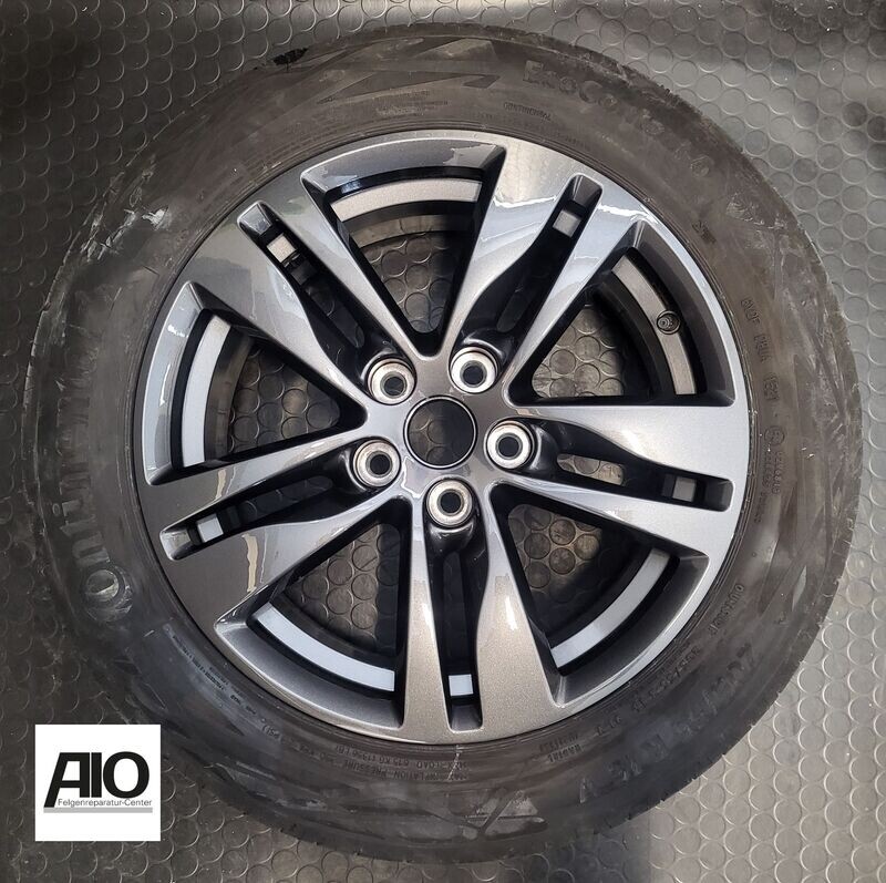 LF1 Original Opel Felge 39201707 AQVM - 5-Doppelspeiche Grau - Astra K
