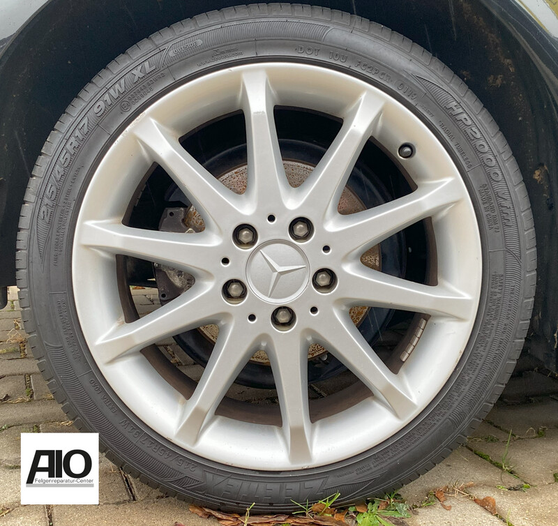 LF1 Original Mercedes Benz Felge A1694010702 – 10 Speichen Design Silber – A-Klasse W169 / B-Klasse W245 W242 W246