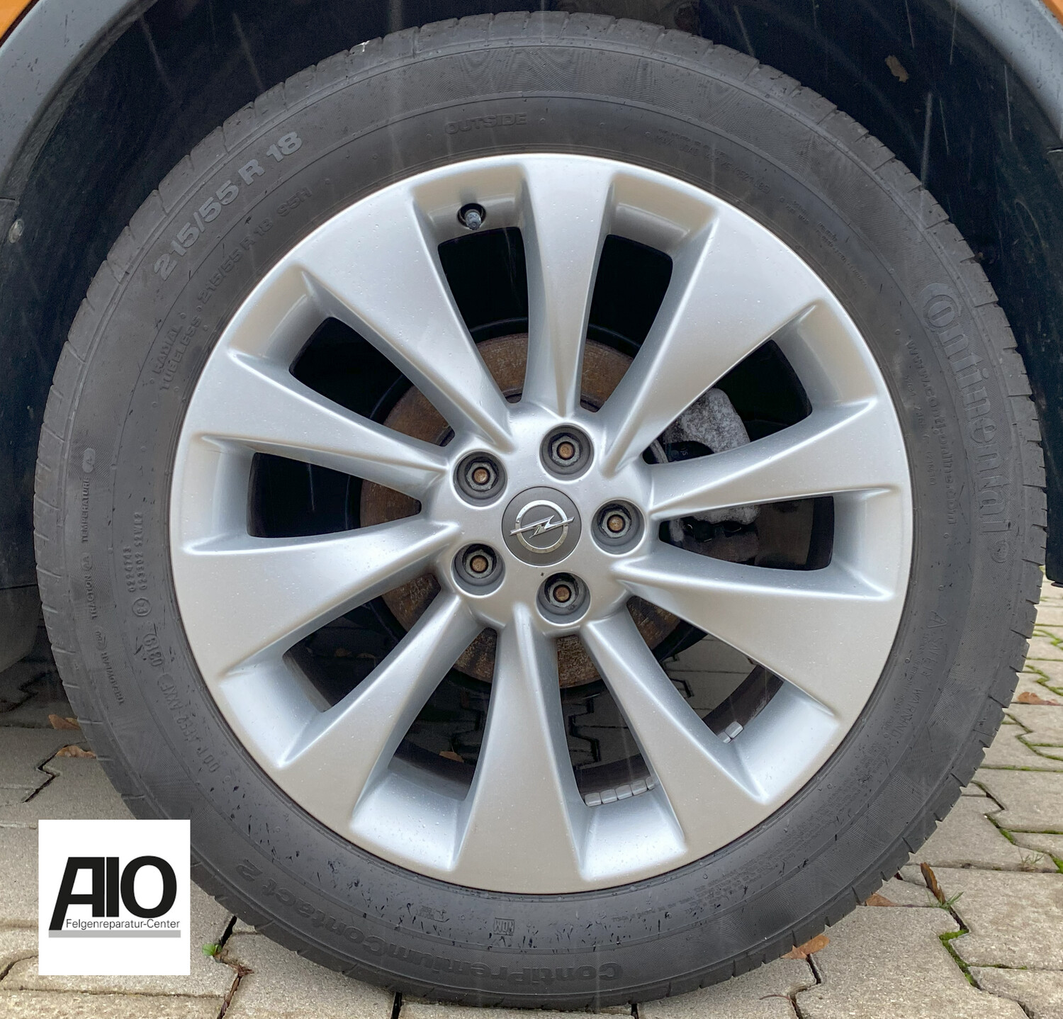 LF1 Original Opel Felge 95493724 - Vielspeichen Design Silber - Mokka A 2012-2019