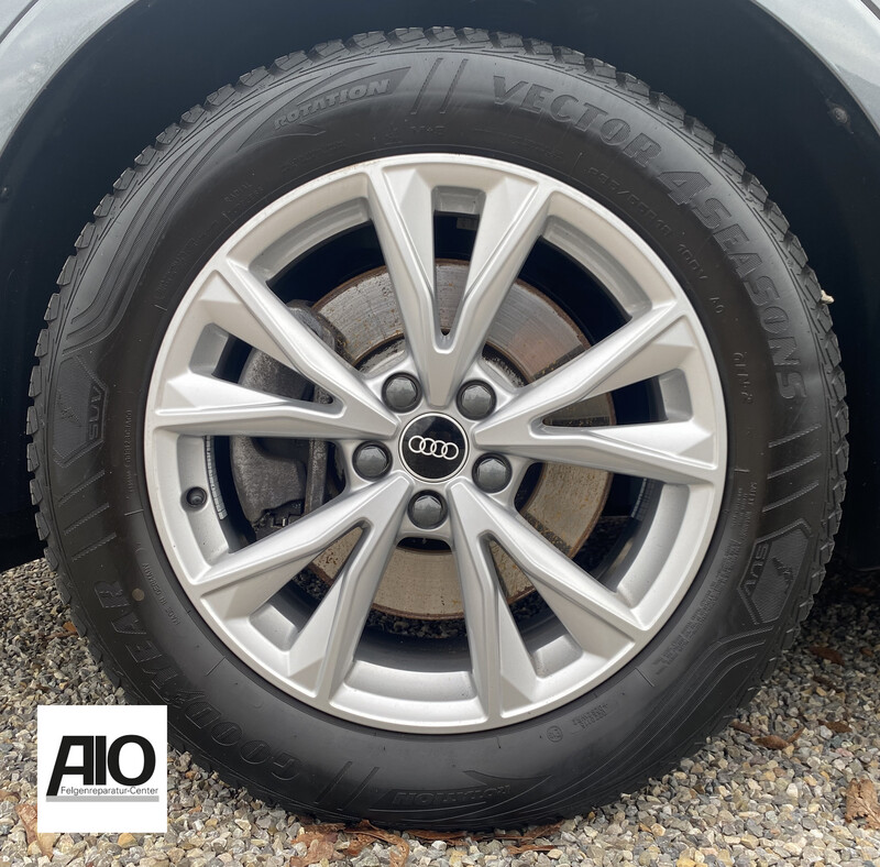 LF1 Original Audi Felge 83A601025K 
- 5-V-Speichen-Design Silber - Q3 + Q3 Sportback Typ F3 ab 2018