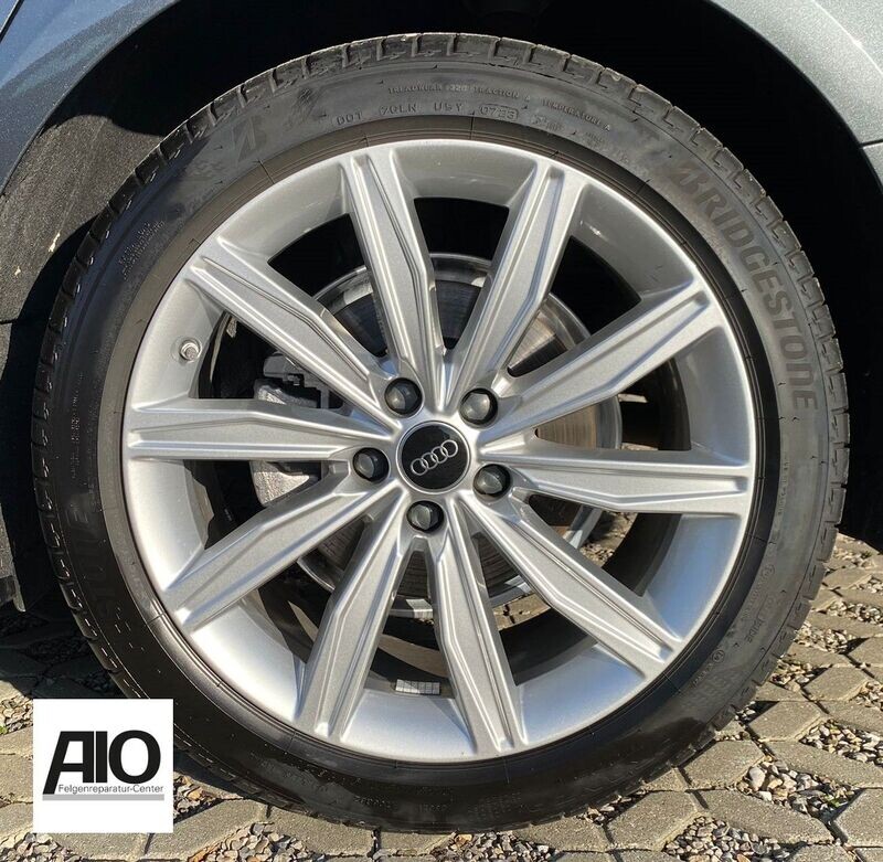 LF1 Original Audi Felge 4K0601025G
- Mehrspeichen Design Silber - A6 Typ C8 4K ab 2018 -