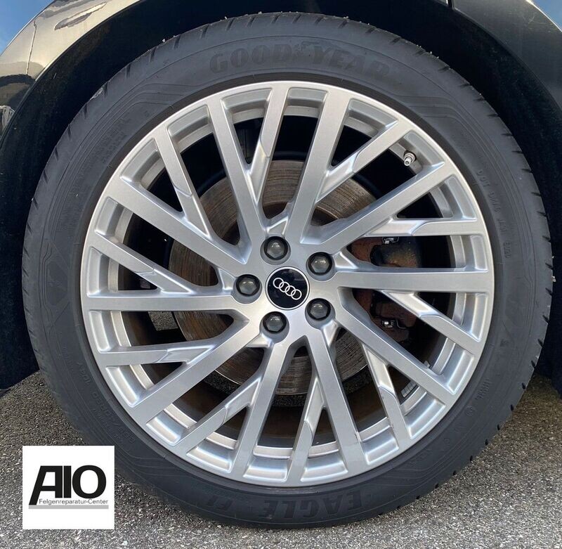 LF1 Original Audi Felge 4N0601025E - 10 Y Speichen Design Silber - A8 Typ 4N D5 ab 2017