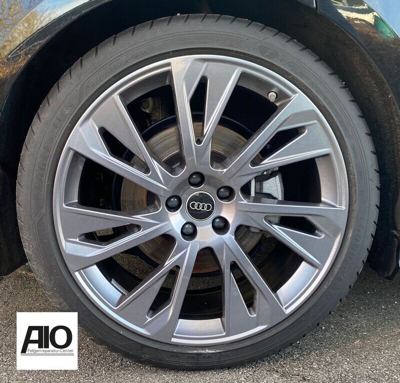 LF1 Original Audi Felge 4N0601025AL - Audi Sport Design 7 Arm Grau - S8 Typ 4N D5 ab 2017 -  Limousine