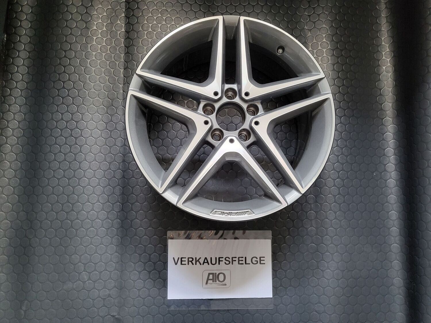 Felge kaufen Original Mercedes AMG A1764010000 5-Doppelspeichen-Rad Grau HGG A-Klasse B-Klasse CLA