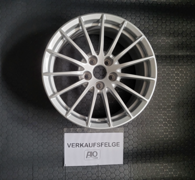 Felge kaufen Original Audi 8W0601025AE A4 S4 Typ B9 8W Vielspeiche Silber