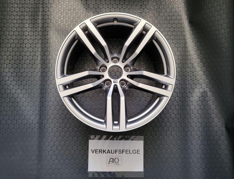 Felge kaufen Original BMW 7849630  NEUWERTIG Styling 623 Doppelspeiche Grau HGG HINTERACHSE