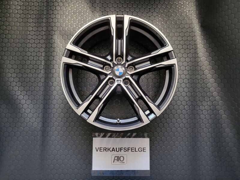 Felge kaufen Original BMW 8092352 Styling M819 Doppelspeiche Grau HGG 1er F40 2er F44 18 Zoll