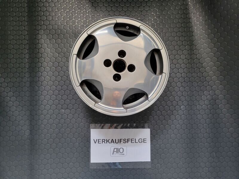 Felge kaufen Original VW Felge 191601025Q Estoril Fire&Ice 4x100 6jx15 ET35  Grau Poliert gebraucht Originalzustand