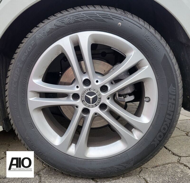 LF1 Original Mercedes Benz Felge A1774010400 – Doppelspeichen-Rad Silber – A-Klasse W177 V177 / B-Klasse W247 / CLA C118 X118