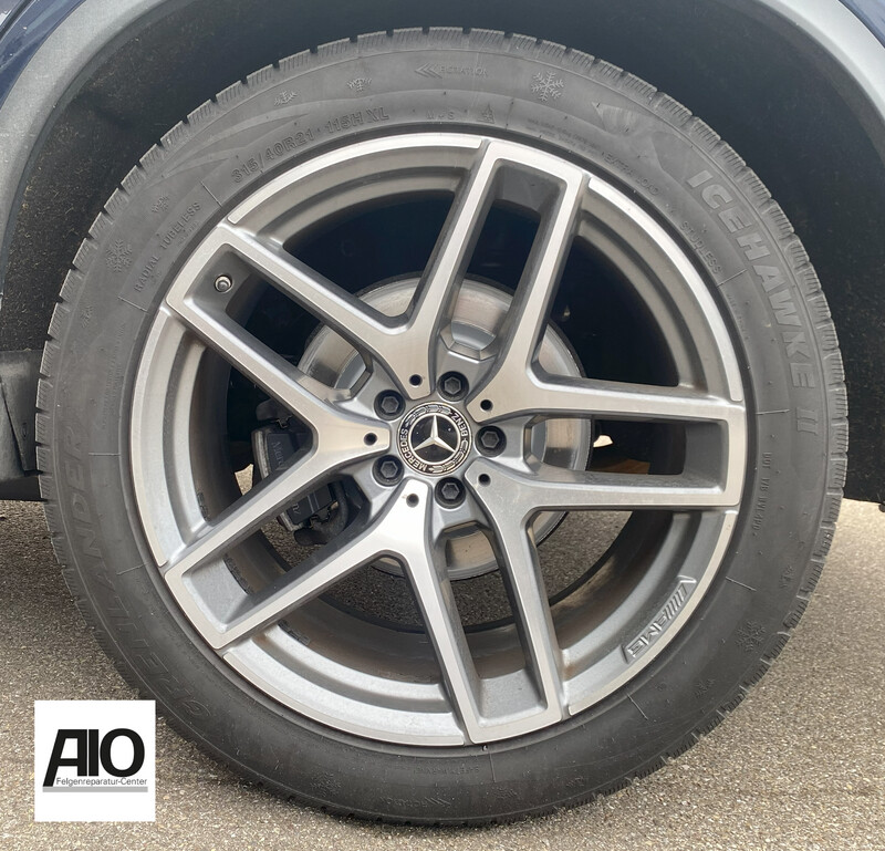 LF1 Original Mercedes Benz Felge A2924011700 – AMG 5-Doppelspeichen-Rad Grau HGG HA  – GLE Coupé Typ C292