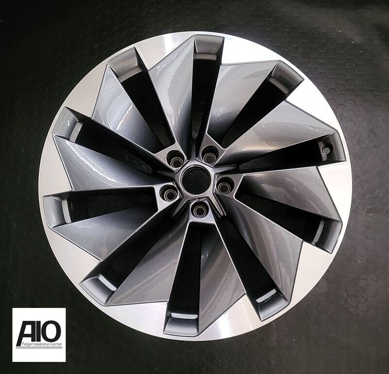 LF1 Original Skoda Alufelge 5LA601025BM – BETRIA Turbinendesign Grau HGG HA – Enyaq iV 80/80X