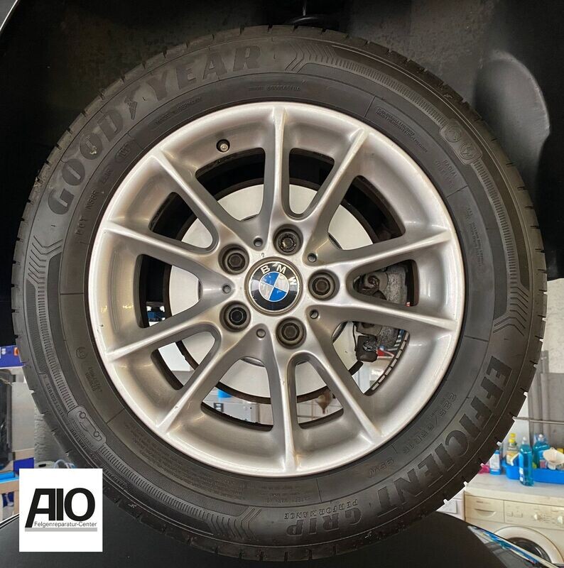 LF1 Original BMW Felge 1095339 - Radialspeiche 50 Silber - 3er Typ E36/E46