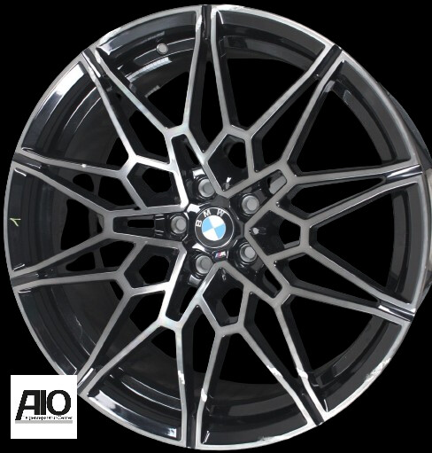 LF1 Original BMW Felge 36118093839 - Sternspeiche 826M Schwarz HGG dunkel getönt - M3 Typ G80 /  M4 Typ G82, G83