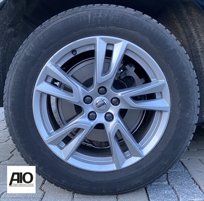 LF1 Original Volvo Felge 31362866 - 5 Double Spoke Design Silber 148 – V90 Cross Country 2016-