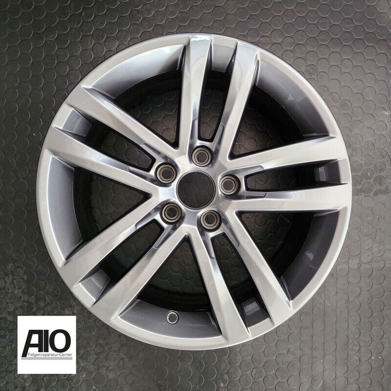 LF1 Original VW Felge 5G0601025AF Salvador Design Grau – Golf 6 1K von 2008 - 2012