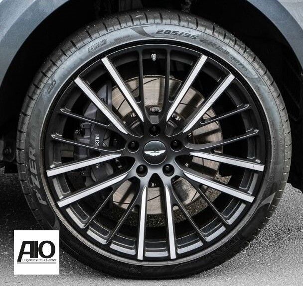 LF1 Original Aston Martin Felge PY83 9965G JA / KA / RA - 10-Doppelspeiche Schwarz Matt HA - DBX