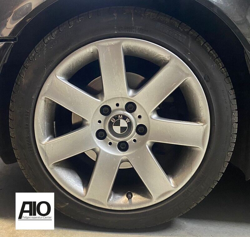 LF1 Original BMW Felge 1094508 - Styling 44 7-Speiche Silber - 3er Typ E46 von 1998 - 2006