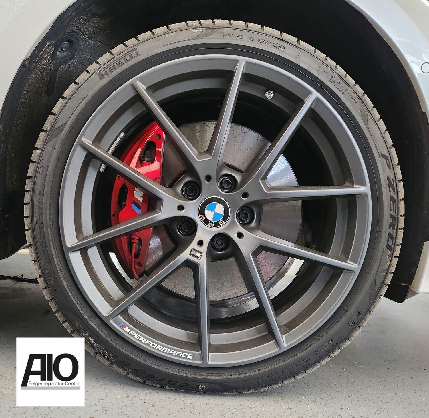 LF1 Original BMW Felge 36116895390 - M Performance Y-Speiche M898 Grau Matt - 3er Typ G20/G21 + 4er Typ G22/G23 + i4 Typ G26