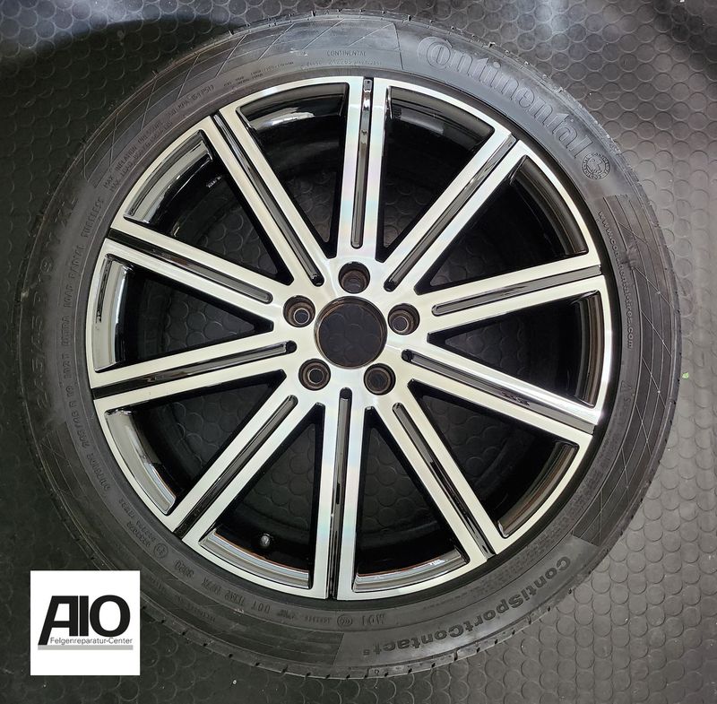 LF1 Original Mercedes Benz Felge A4474015600 - 10-Speiche Schwarz HGG – V-Klasse / Vito Typ 447