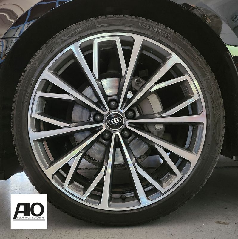 LF1 Original Audi Felge 4K0601025AQ - Vielspeichen-Design Grau HGG - A6 Typ C8 4K ab 2018 -