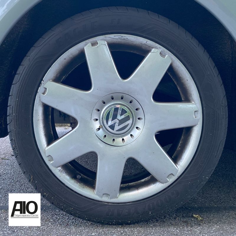 LF1 Original VW Felge 1C0601025E – 7-Speichen-Design Silber – Golf 4, Bora, Jetta 4, New Beetle