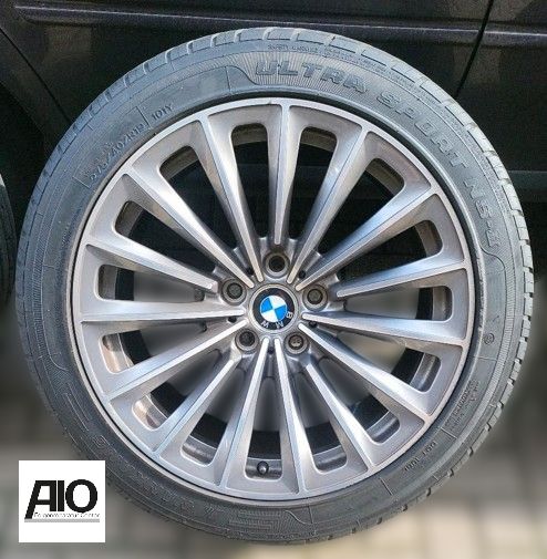 LF1 Original BMW Felge 36116775392 - Styling 252 Vielspeiche Silbergrau VA - 7er Typ F01 F02  + 5er GT Typ F07
