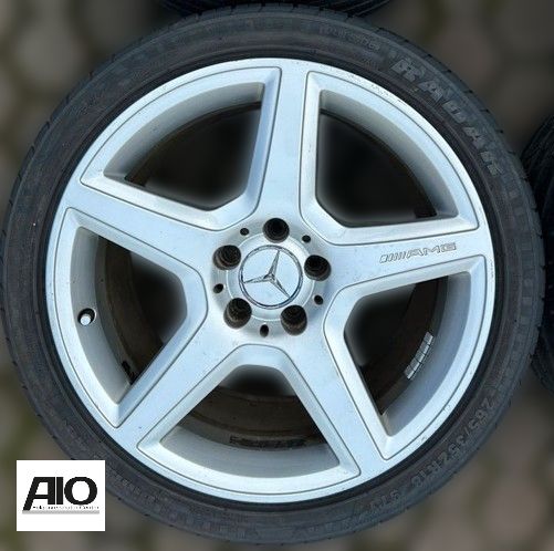 LF1 Original Mercedes Benz Felge A2114016602 – AMG-5-Speichen-Rad Silber DUNKEL VA –  E-Klasse T-Modell S211