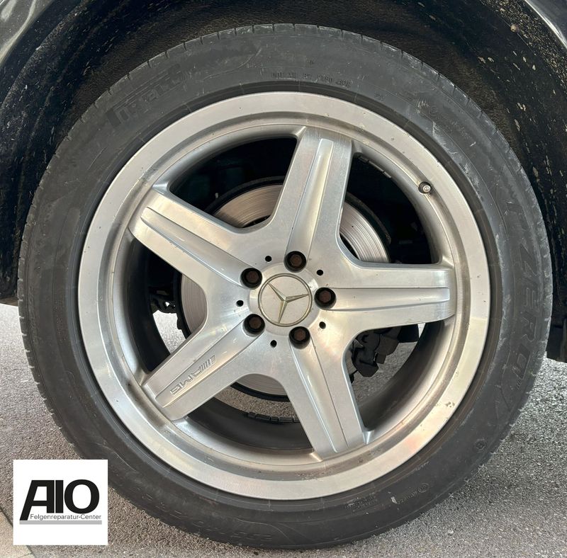 LF1 Original Mercedes Benz Felge A4634011302 – AMG-5-Speichen-Rad Grau – G-Klasse Typ W463 1990-2017