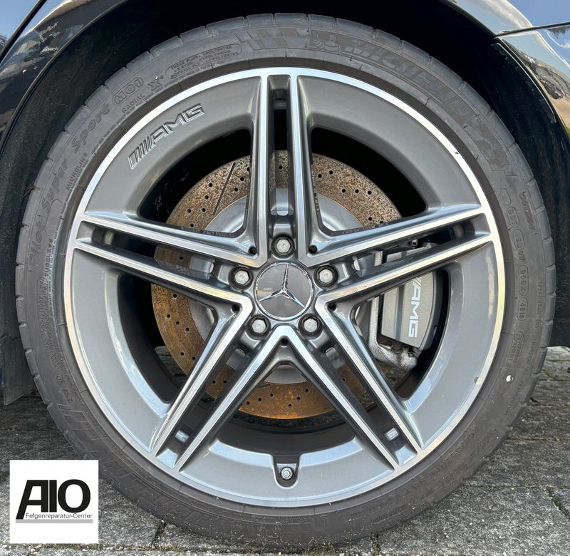 LF1 Original Mercedes Benz Felge A2904010400 – Doppelspeiche Grau HGG VA –  AMG GT 4-türer Coupé  X290