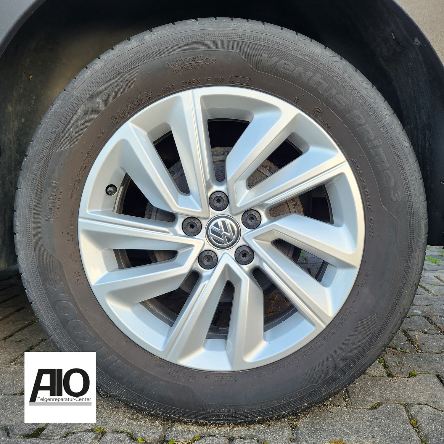 LF1 Original VW Felge 2GM601025 – Belmont Turbinendesign Silber– T-Cross
