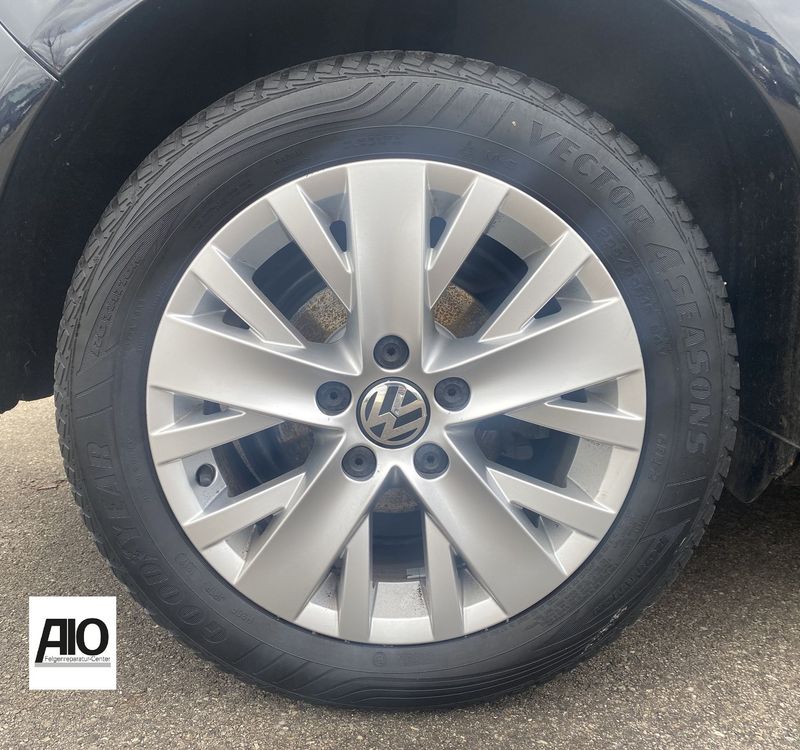 LF1 Original VW Felge 1K8601025J – Spokane Design Silber – Scirocco 3