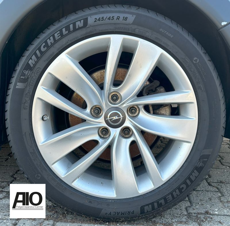 LF1 Original Opel Felge OP065K1 -  5-Doppelspeiche Silber - Astra H, Signum, Vectra C, Zafira B
