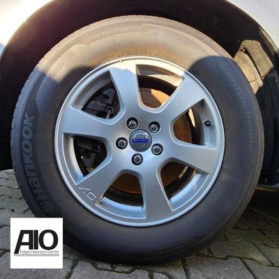 LF1 Original Volvo Felge 30671480  - SEGIN XC 6-Speiche Silber - XC60